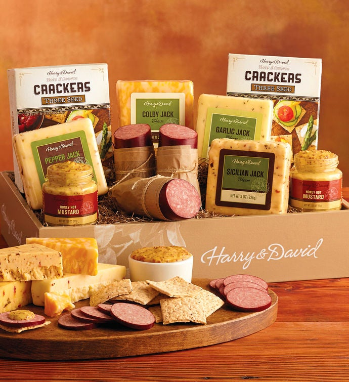 Grand Meat and Cheese Gift Box from