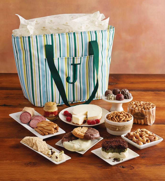 personalized picnic tote