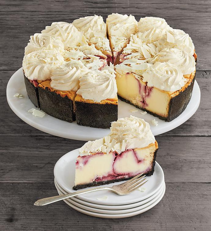 The Cheesecake Factory® White Chocolate Raspberry Truffle® Cheesecake 10"