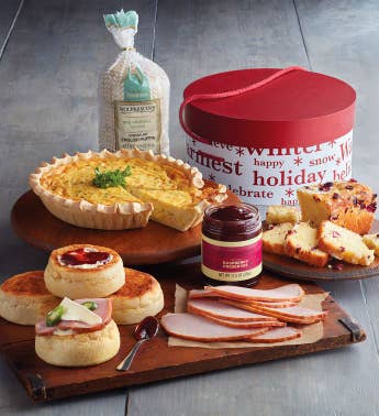christmas brunch hatbox