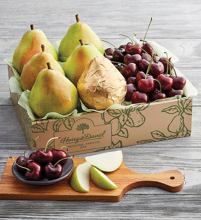 Premium Pears and Plump Sweet Cherries