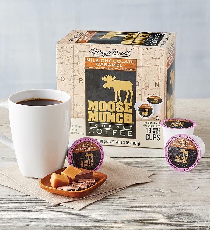 Moose Munch® Milk Chocolate Caramel Single Serve Coffee
