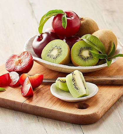 Gold Kiwis and Plums