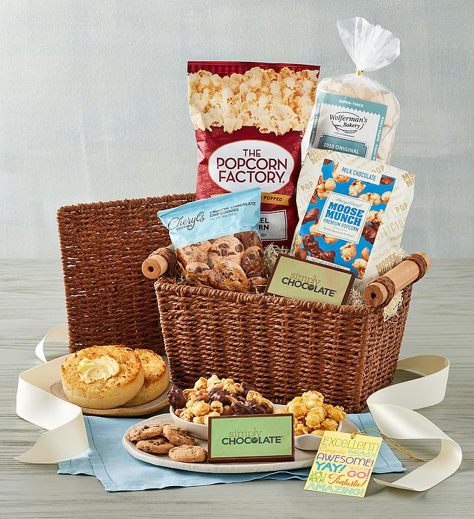 Deluxe Congrats Occasion Gift Basket