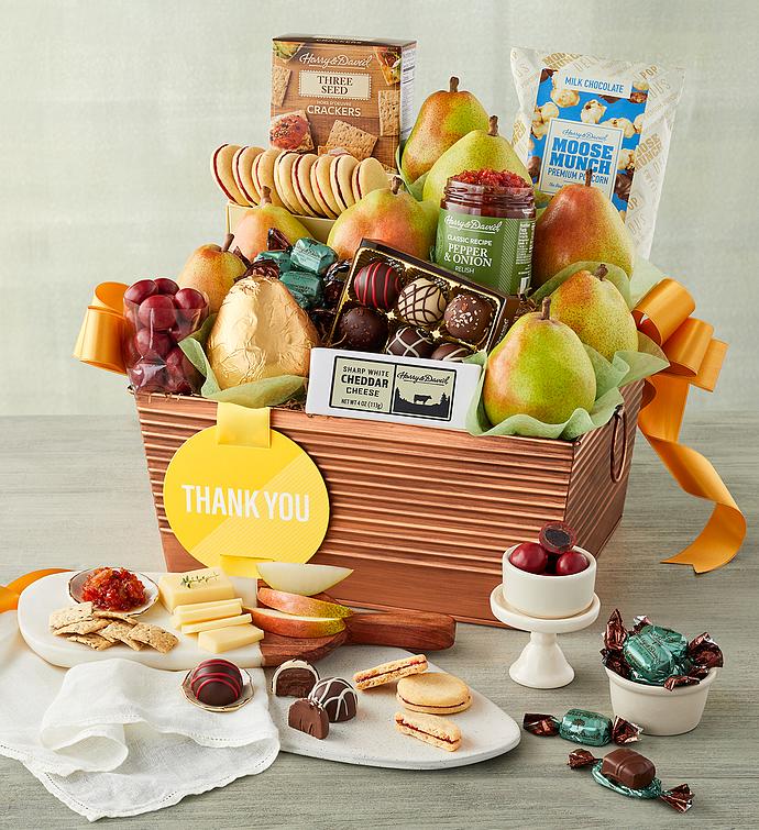 "Thank You" Deluxe Favorites Gift Basket