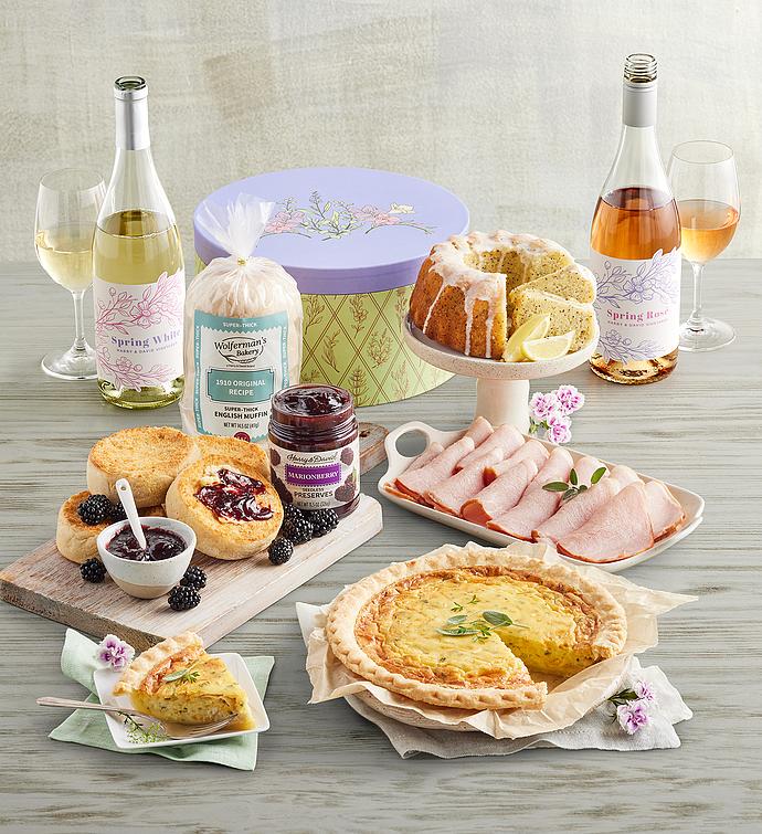 Spring Brunch Box with Wine