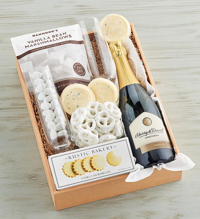 Toast and Celebrate Wine Gift Basket