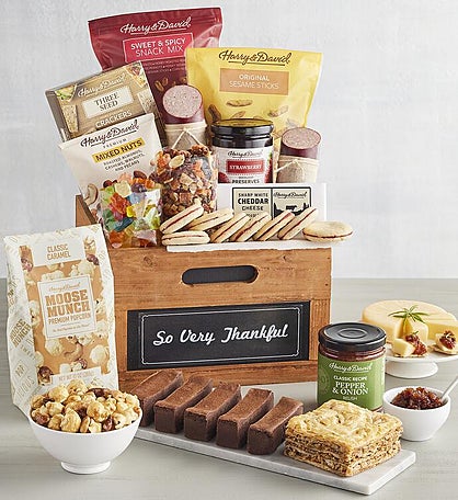 Grand "So Very Thankful" Gift Basket