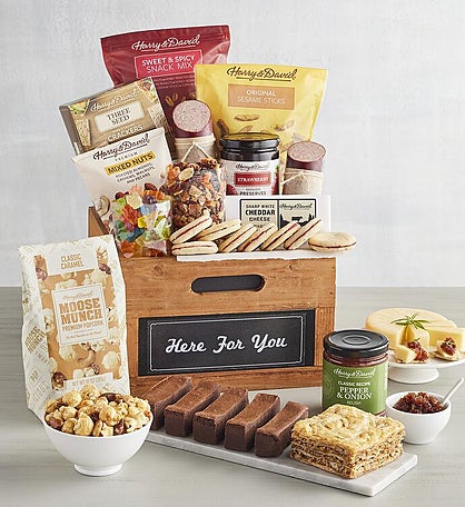 Grand "Here for You" Gift Basket