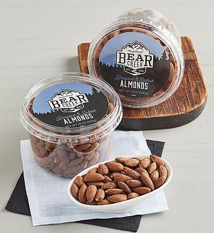 Bear Creek Nuts™ Roasted Almonds 2-Pack
