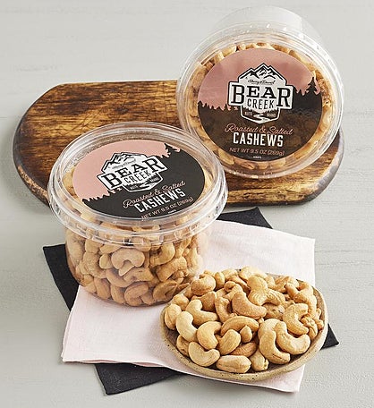 Bear Creek Nuts™ Roasted Cashews 2-Pack