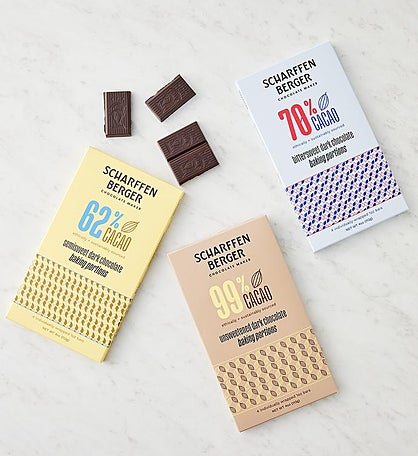Scharffen Berger® Chocolate Baking Bar Sampler