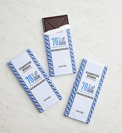 Scharffen Berger® 70% Cacao Bittersweet Dark Chocolate - 3 Pack