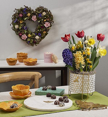 Elegant Heart Wreath