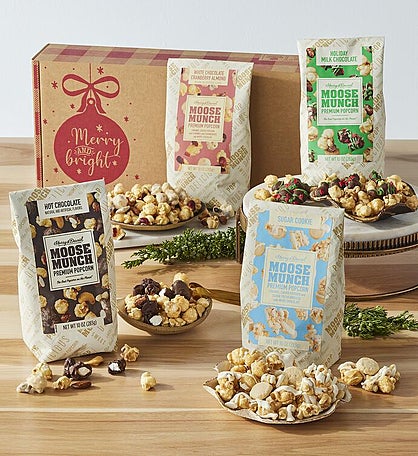 Holiday Moose Munch® Premium Popcorn Variety Box
