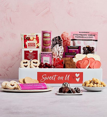 Happy Valentine's Day "Sweet on U" Tray