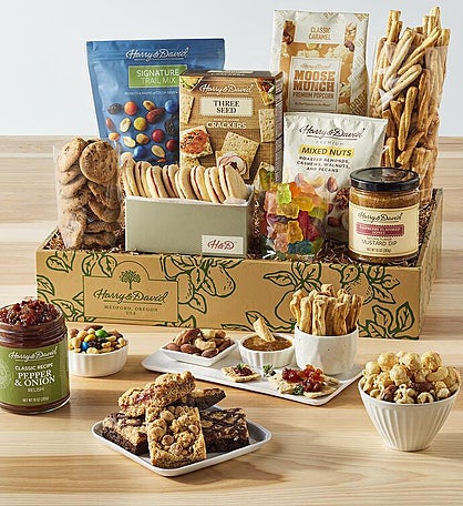 Harry & David® Grand Gift Box with Sweet and Salty Treats