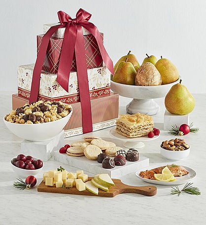 Tower of Treats® Deluxe Holiday Gift