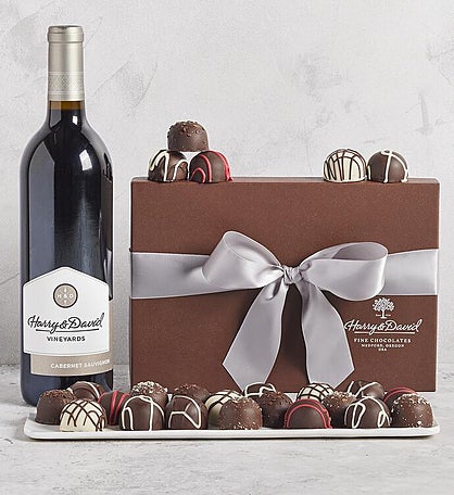 Truffles and Red Wine