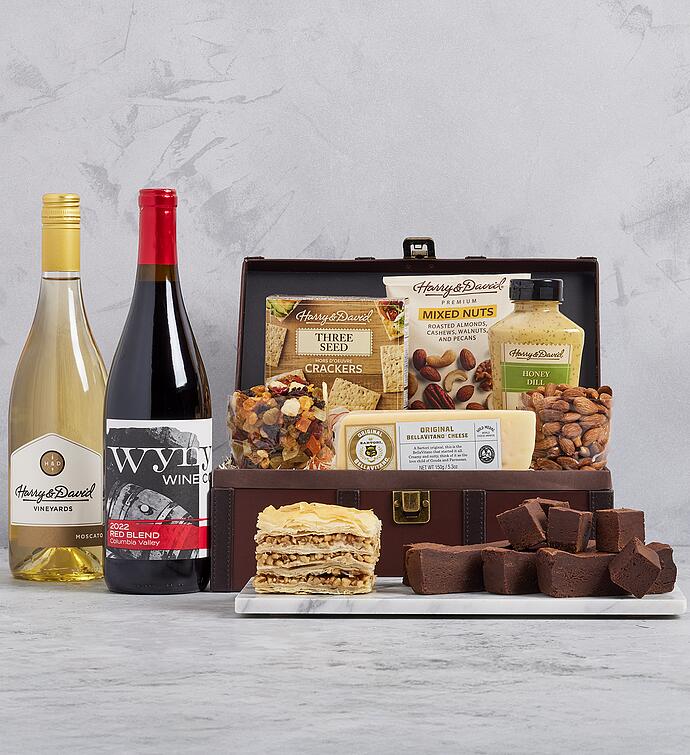 Sweet & Savory Chest with Wine