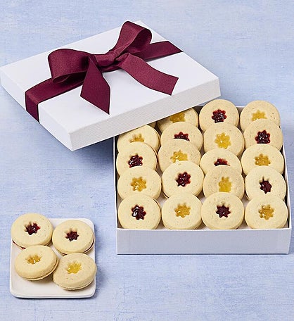Flower-Cutout Shortbreads