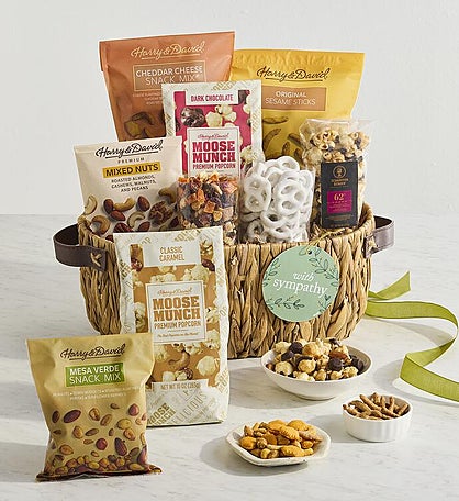 Sympathy Snacks Basket