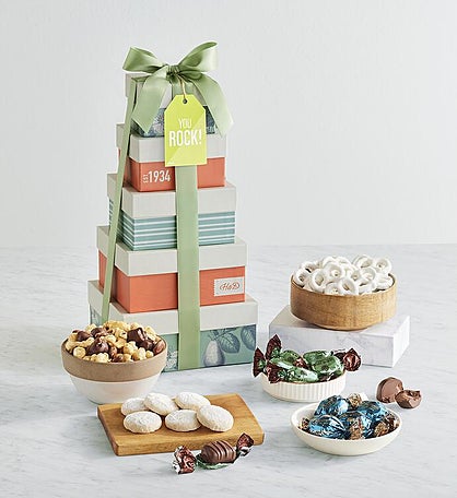 You Rock Tower of Sweet Treats