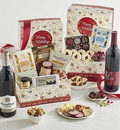 Holiday Sweet and Savory Duo with Wine