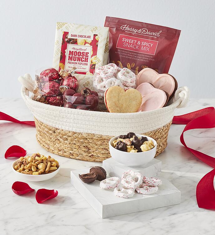 Deluxe Valentine's Day Basket