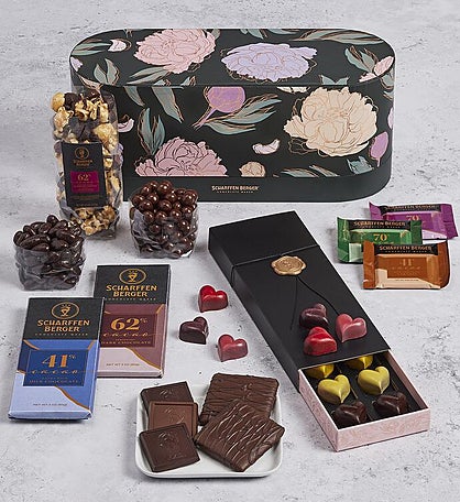 Scharffen Berger™ Chocolate Curio and Hearts in Bloom Collections