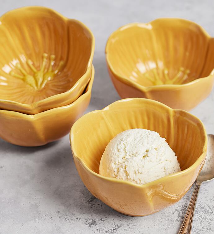Flower Bowls Set of 4