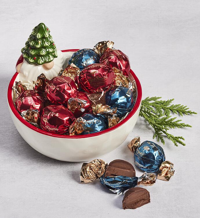 Gnome Candy Dish with Treats