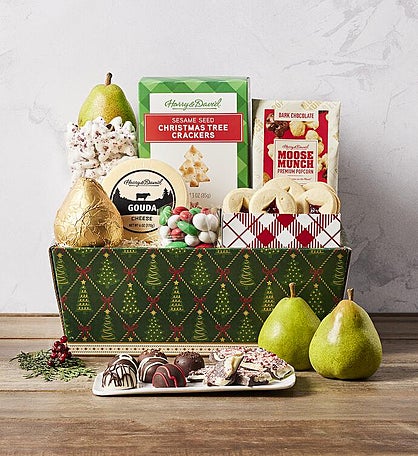 Classic Christmas Gift Basket