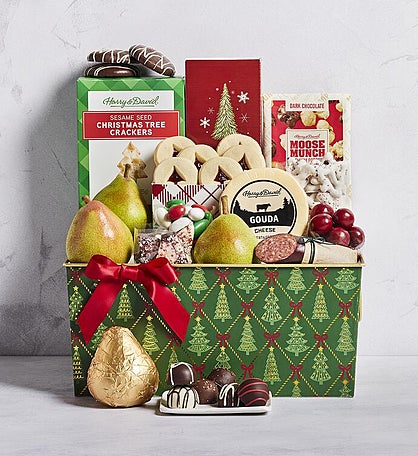 Deluxe Christmas Gift Basket