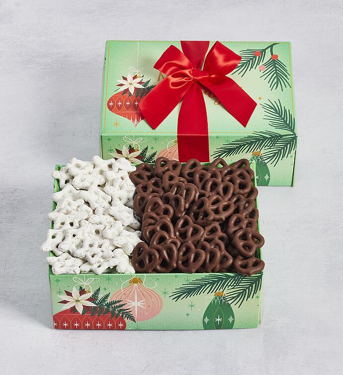 Holiday Covered Pretzels Gift