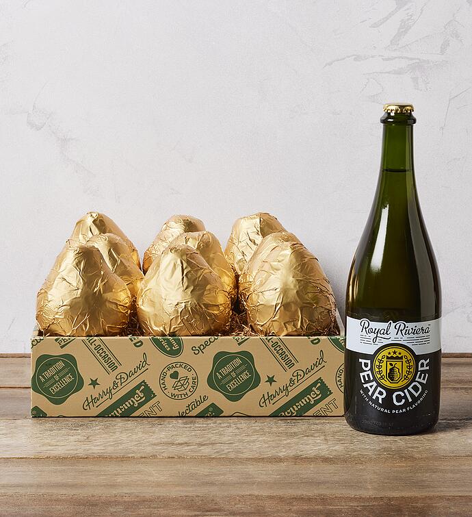 Royal Riviera® Gold Pear Gift with Royal Riviera® Hard Pear Cider