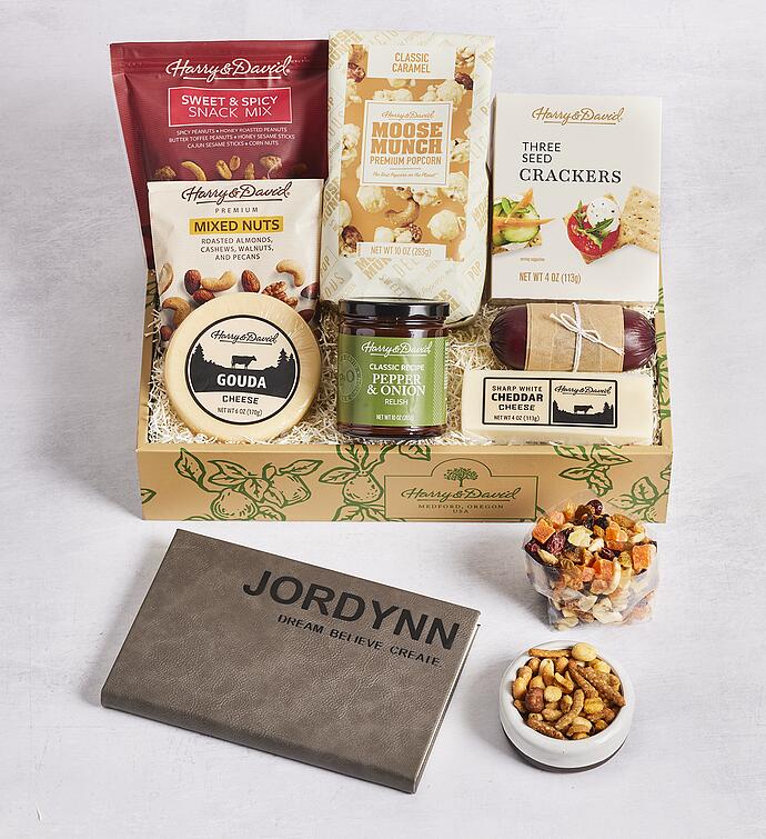 Harry's Snack Gift Box with Personalized Journal