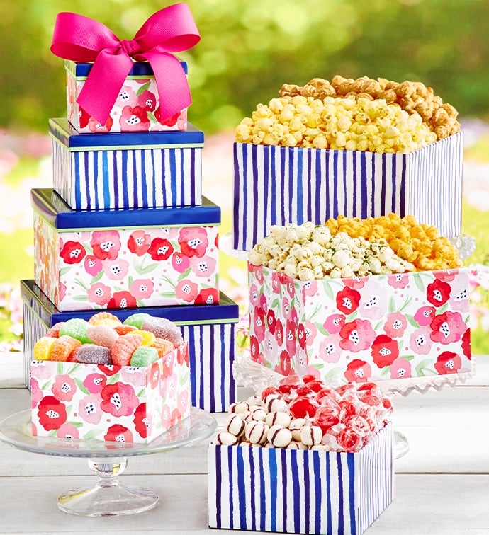 Colors of Spring 4 Gift Box Tower