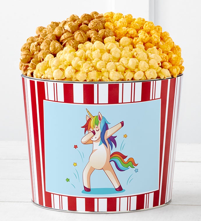 Tins With Pop® Rainbow Unicorn
