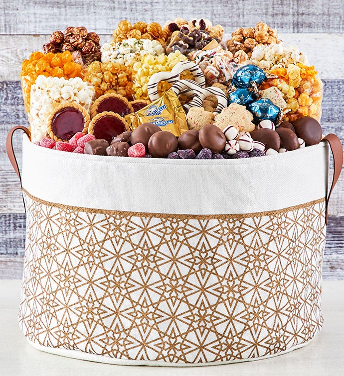 Shining Snowflake Ultimate Gift Basket