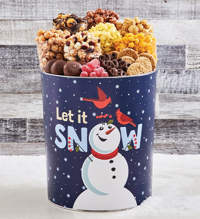 Snow Much Fun 3.5 Gallon Premium Gift Tin