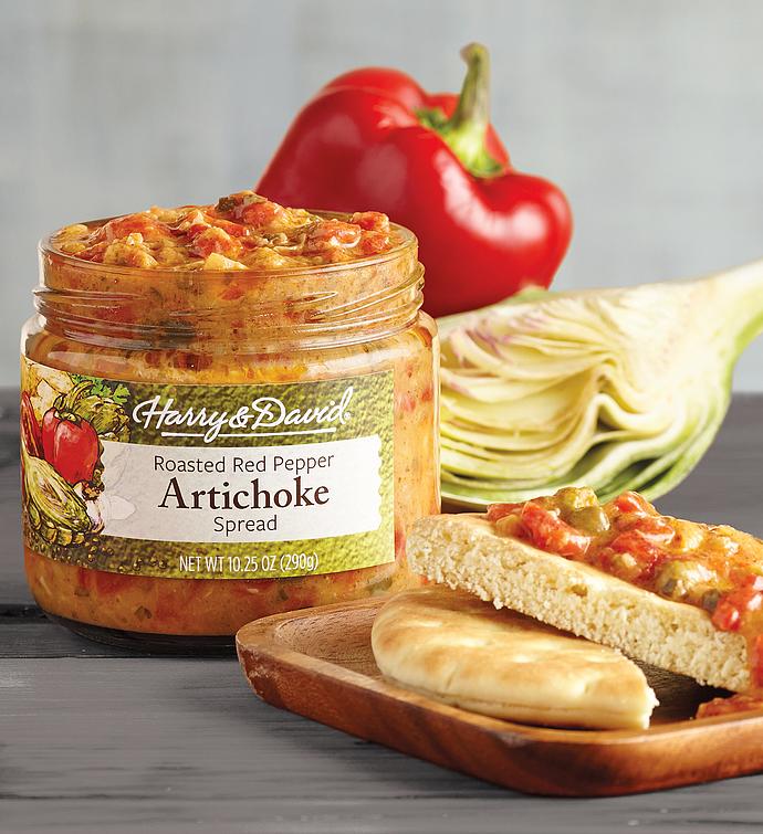 Roasted Red Pepper & Artichoke Spread