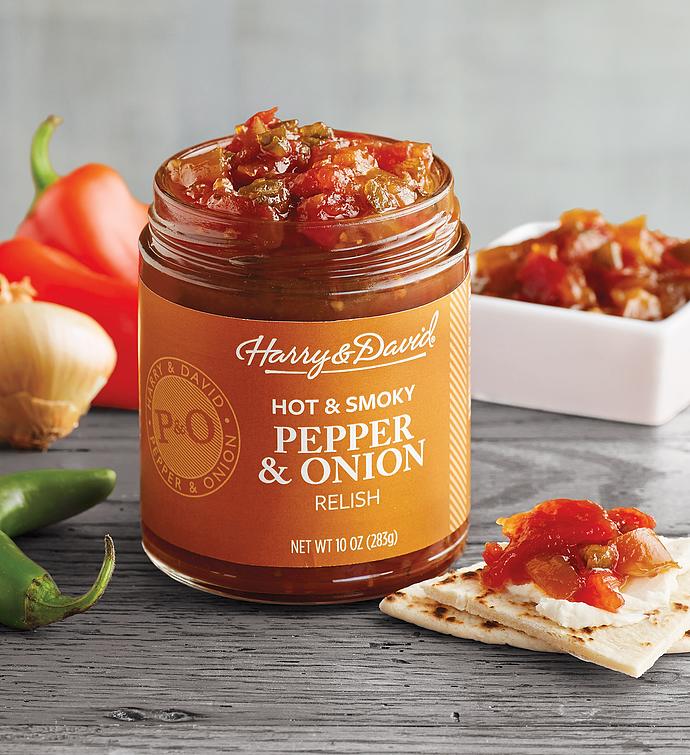 Hot &amp; Smoky Pepper &amp; Onion Relish
