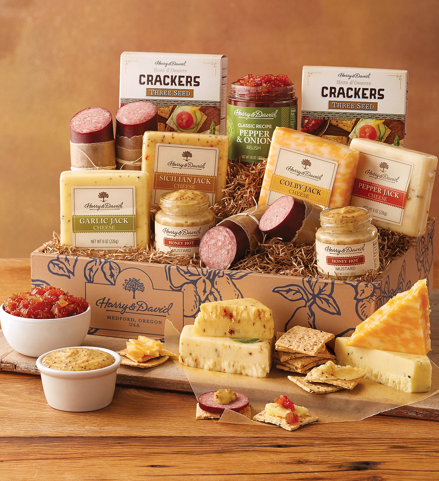 Supreme Meat and Cheese Gift Box