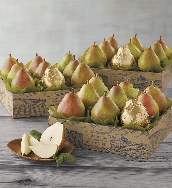 Three Boxes of The Favorite&#174; Royal Riviera&#174; Pears