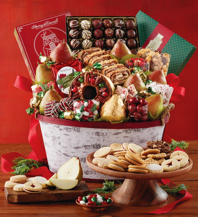 Christmas Gift Baskets, Towers & Food Gifts | Harry & David