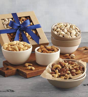 Dry Fruit Trays Nut Gift Baskets Trail Mix Gifts Harry David Festive Mixed Nuts Gift Box