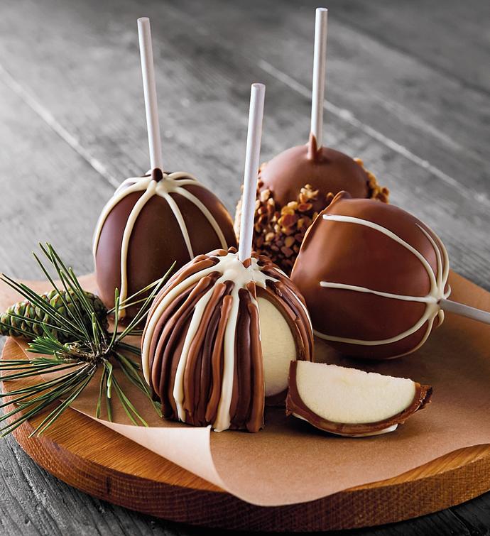 Chocolate Caramel Covered Apples