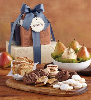 funeral gift baskets boxes sympathy basket delivery harry david