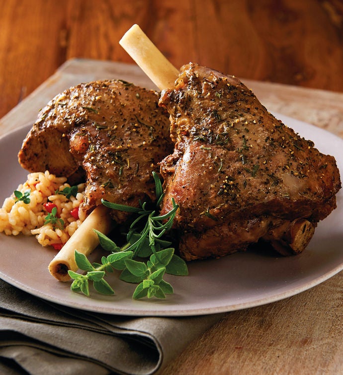 rosemary lamb shank